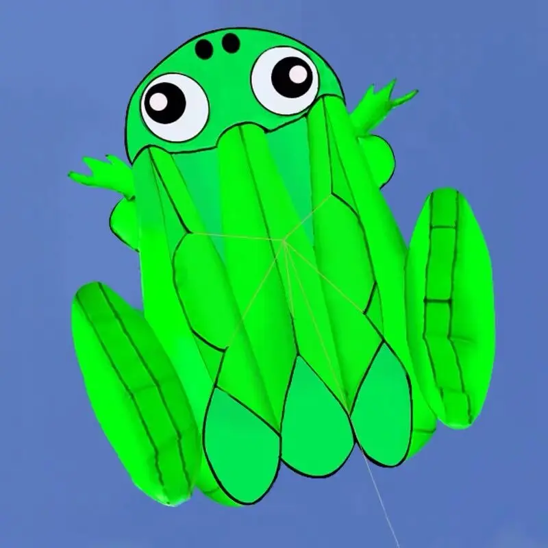 New High Quality 3D Single Line Software Frogs Kites Sports Beach With