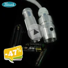 Maykit 300 Strand 0,5 мм 2 м волокно кнут светильник со светодиодной кнут светильник источник света и конец свечение волокно для вечерние бар snesory детская Применение