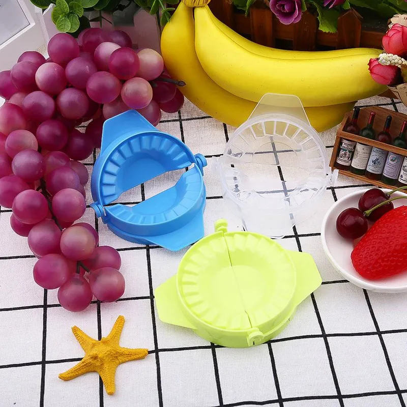 Цвет случайный 1 шт. пельмени Инструменты моделирования кухня магия творческий ручной пакет машина пищевой пластик щепотку