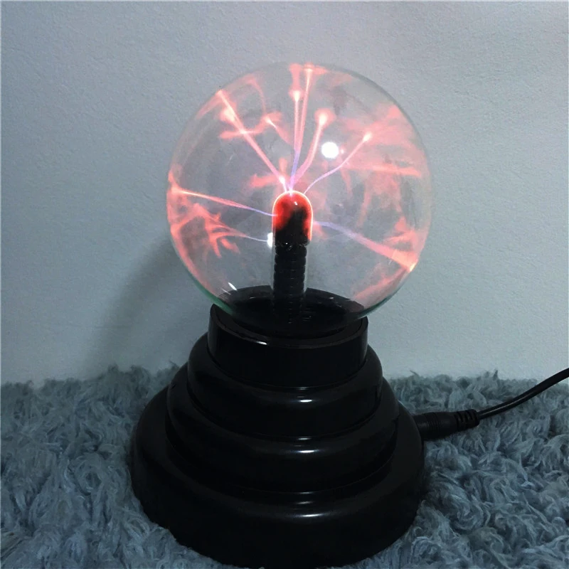 Творческий может показать электрический ток Сферический светодиодный ночник Портативный 4 Питание от батареи типа ААА шар Сфера Новинка волшебный светильник