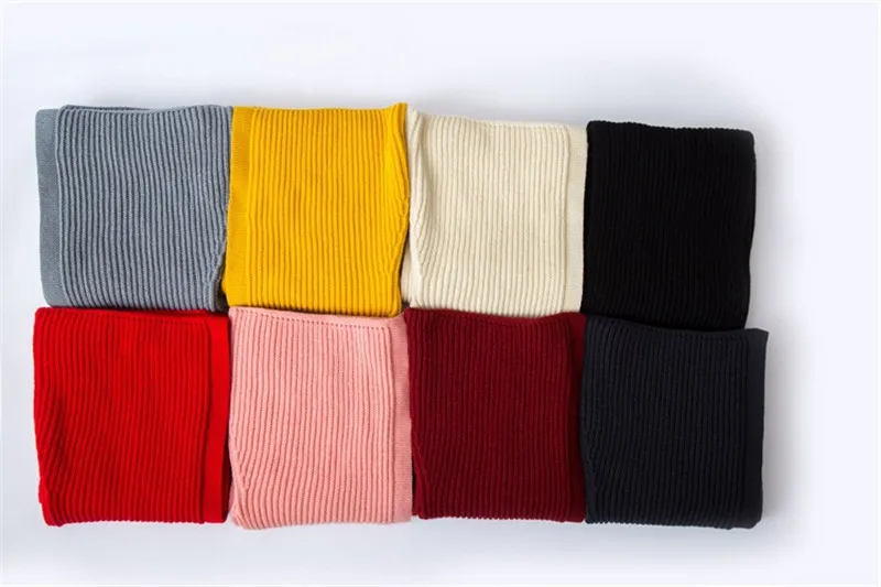 Комплект женских шарфов, зимняя теплая шапка вязаная, головные уборы, длинные шарфы, женский зимний шарф, Bufanda Mujer, Шарфы Шапки для родителей