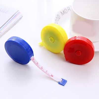 New Arrival Hot Mini Round Shape Sewing Tailor Dieting Cloth Measuring Ruler Tape 60Inch 150Cm