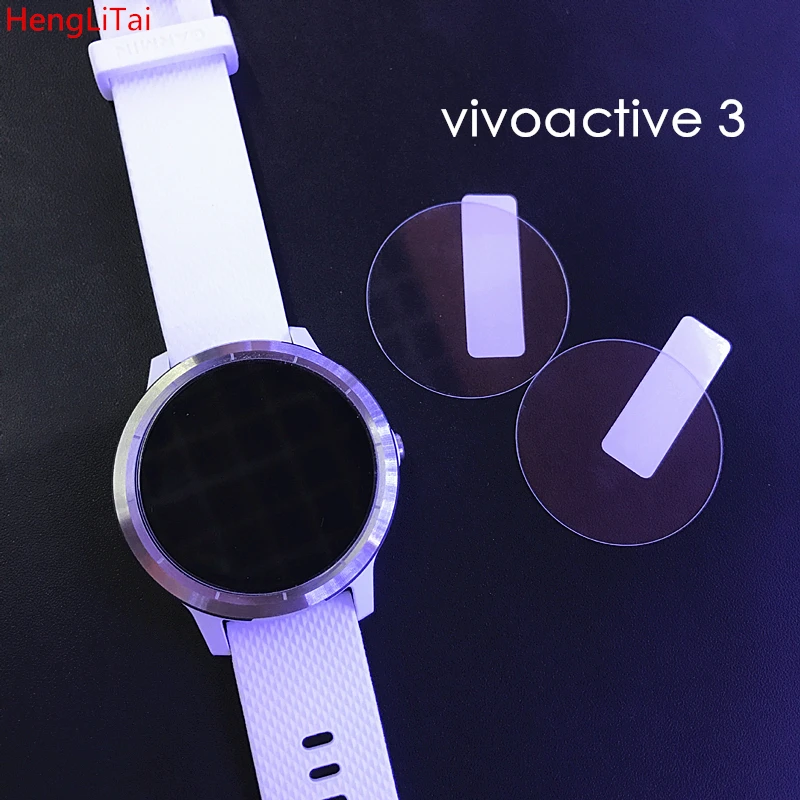 1Pc/2Pcs Premium Tempered Glass Screen Protectorfor Garmin vivoactive 3