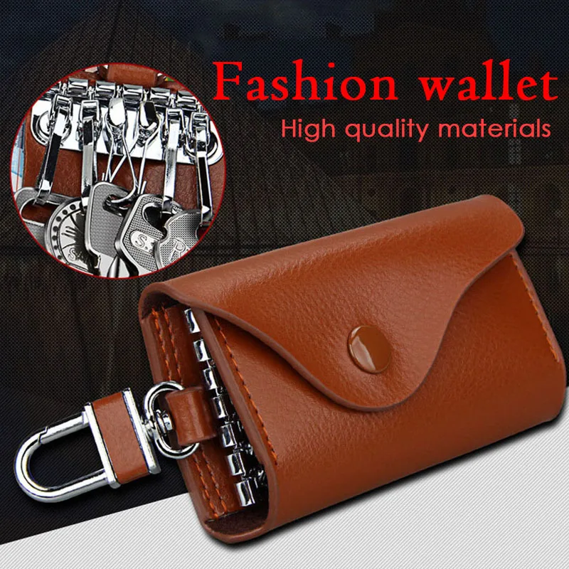 Пояса из натуральной кожи Key Holder Организатор для мужчин ключи Keychian женщин Мода