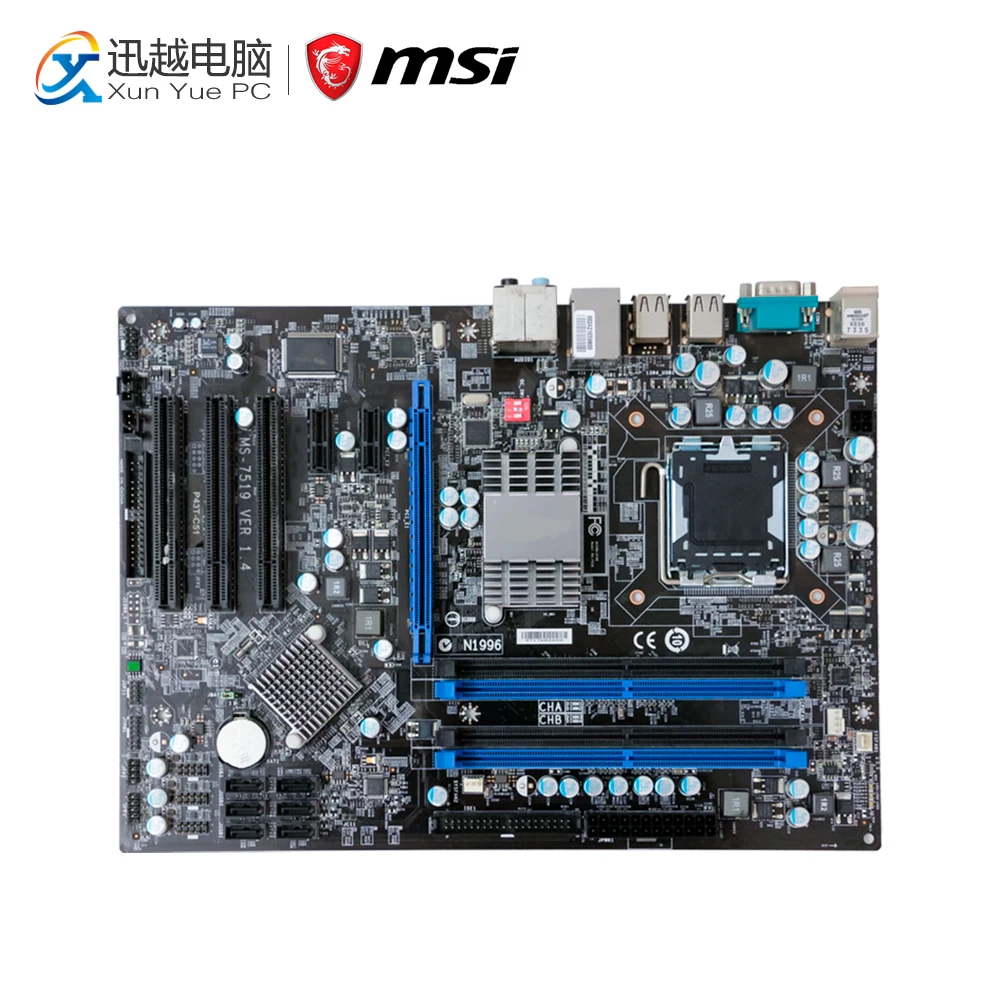 

MSI P43T-C51 Desktop Motherboard P43 Socket LGA 775 DDR2 ATX On Sale