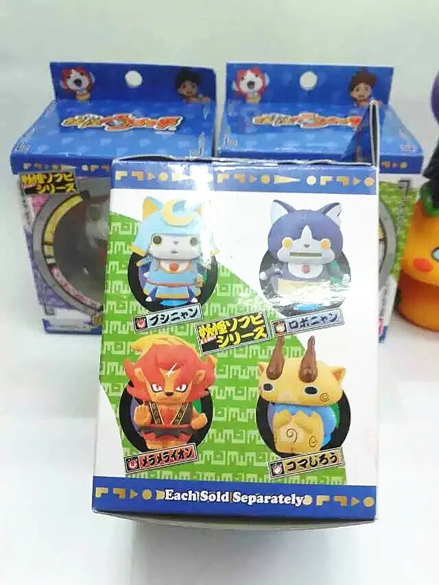 Подарочная упаковка Yokai 1 шт. 7 9 см японские Мультяшные часы yokai экшн фигурки кукла