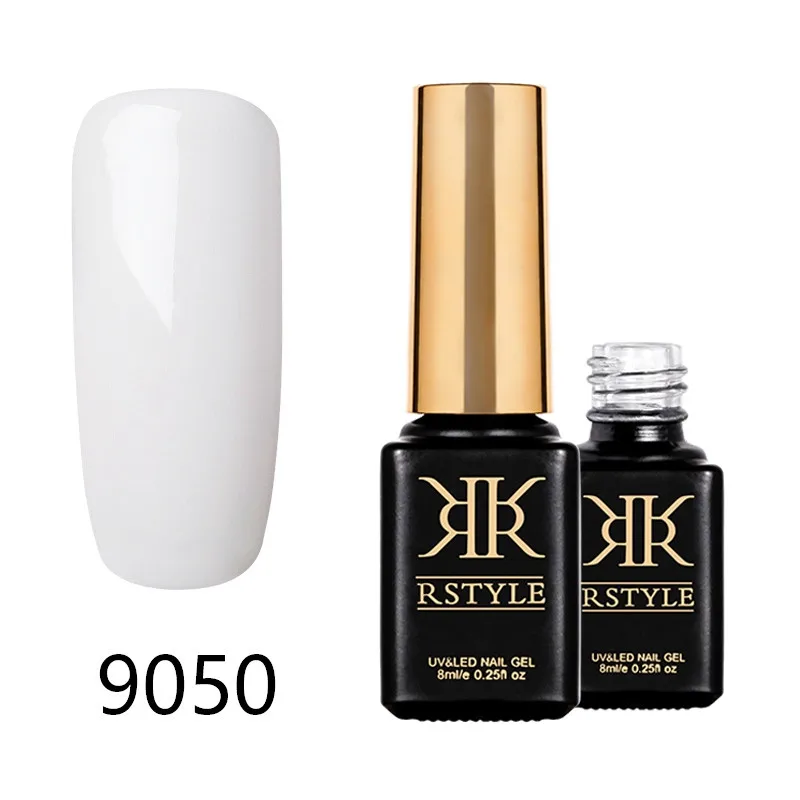 Лак для ногтей rstyle 8 мл 9001-9062 чистый цвет УФ-гель для ногтей Soak Off Nail Art Полупостоянный гель лак набор для наращивания ногтей праймер - Цвет: SC9050