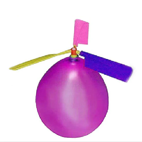 Традиционный классический воздушный шар, самолет, вертолет для детей, детская Летающая Игрушка на открытом воздухе, случайный цвет
