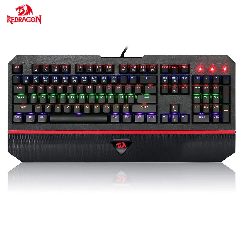 Механическая игровая клавиатура Redragon K558 ANALA со светодиодной подсветкой синий