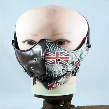 

10pcs/Pack New fashion mask retro England rice flag breathable mask Europe and the United States popular Gothic masks
