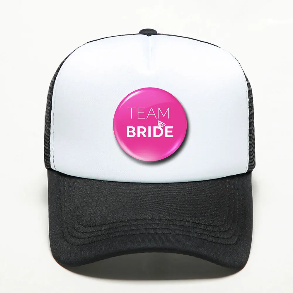 Бренд 56 стилей, модная бейсбольная команда невесты, кепка, цена, свадебный браслет, отряд, Мальчишник, вечерние шляпы на заказ с индивидуальным логотипом - Цвет: Style 52