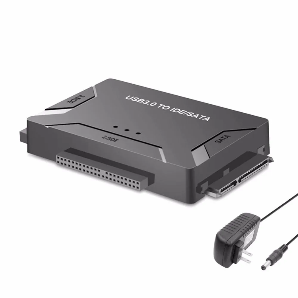 Конвертер для жесткого диска HDD USB3.0 на SATA/IDE внешнего 2 5 дюйма/3 дюйма Чехол Гбит/с