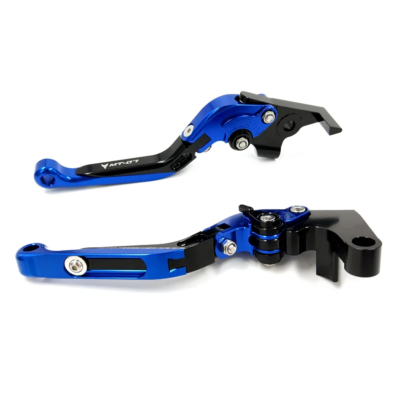 MT-07 MT07 MT 07 Motorcycle CNC Adjustable Foldable Extendable Brakes Clutch Levers For Yamaha MT-07 MT07 MT 07 2014-2017 Levers (4)