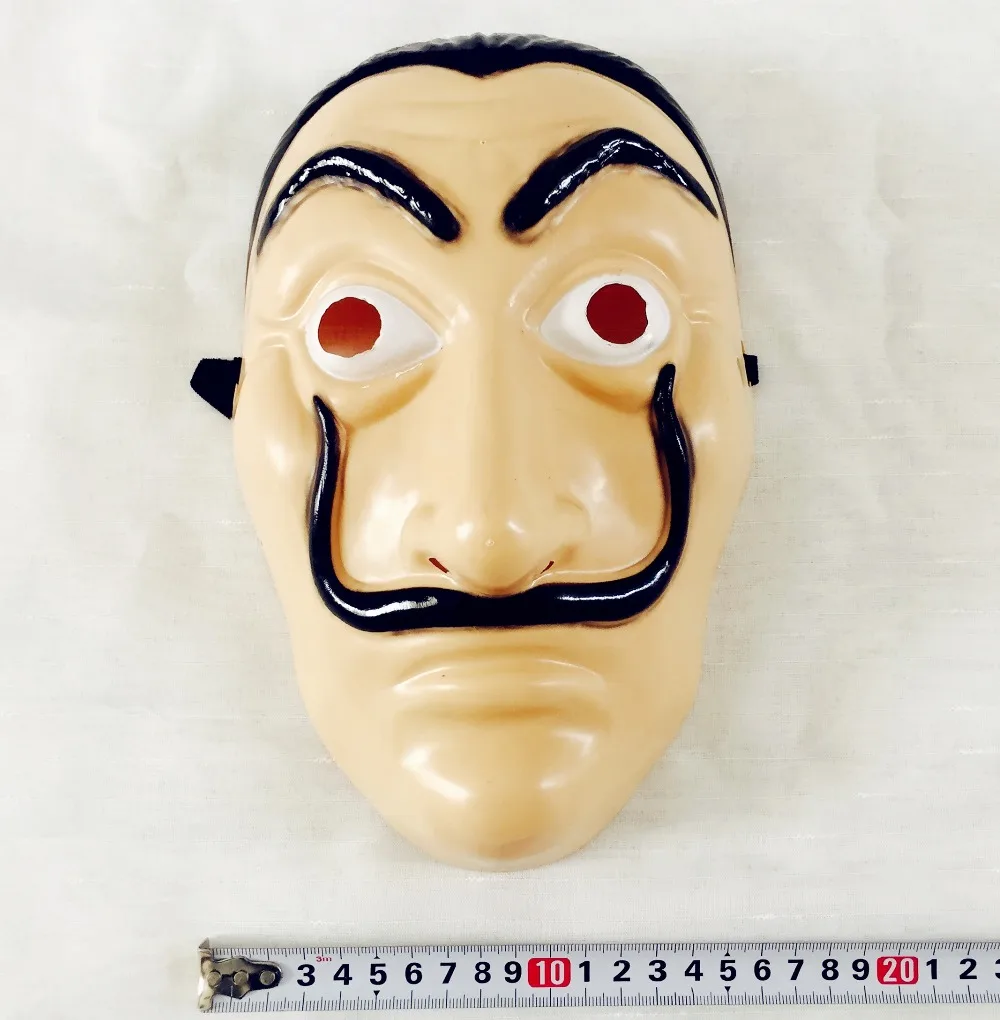 Салвадор дали Косплей фильм маска деньги Heist The House of paper La Casa De Papel Костюм для лица