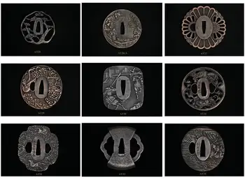 

JAPANESE SAMURAI SWORD FITTINGS - ALLOY TSUBA (MORE THAN 100 PIECES FOR CHOOSING)