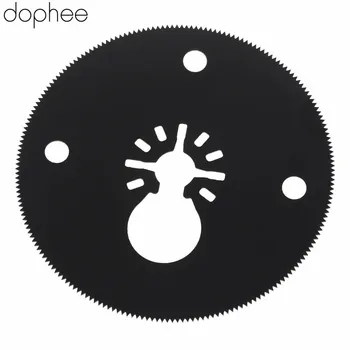 

dophee 1Pc HSS Oscillating Tool Circular Saw Blades For Renovator Bosch Power Tools As Fein Multimaster Dremel Wood Cutting 80mm