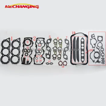 

For NISSAN CEDRIC SEDAN 3.0L VG30S VG30 Engine Rebuilding Kits Full Set Automotive Spare Parts Engine Seal Gasket 10101-39V26