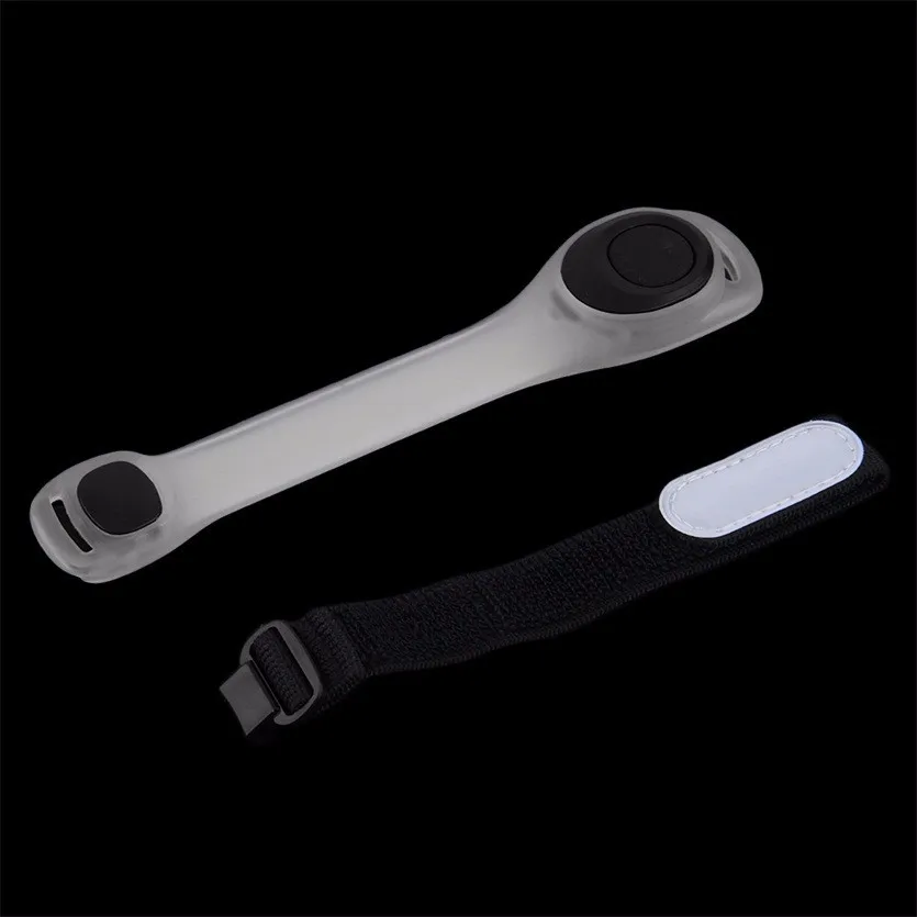 Clearance Outdoor Sports 5 Color Reflective Safety Belt Arm Strap Night Cycling Running LED Armband Light 5