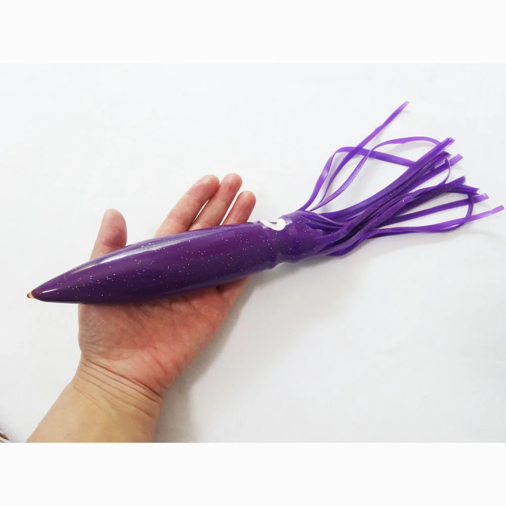 

34cm 44g Fishing lure Soft Plastic Octopus Lures Hoochie Squid Skirt Lures Trolling Bait fishing bait fishing lure