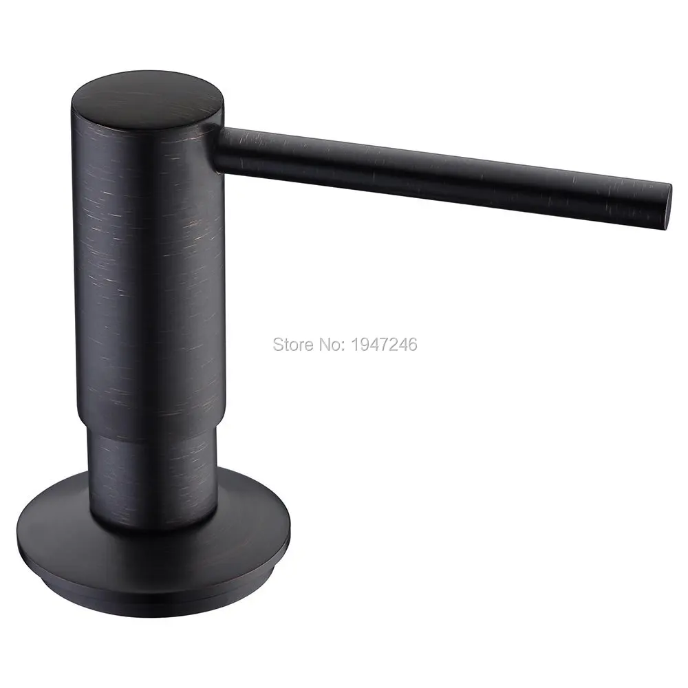 New High Quality Oil Rubbed Bronze Built In Deck Mount Pump Countertop Kitchen Sink Soap Dispenser Set With ABS Pump New High Quality Oil Rubbed Bronze Built In Deck Mount Pump Countertop Kitchen Sink Soap Dispenser Set With ABS Pump