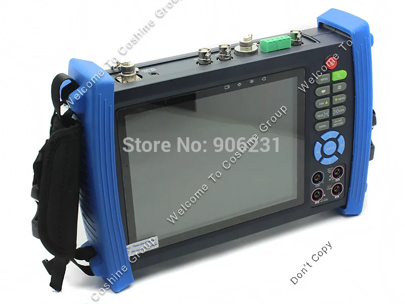 

Free shipping!Portable IPC-8600MOVT 7" Touch HD IP CAMERA DISPLAY TDR PTZ POE TESTER DC Output