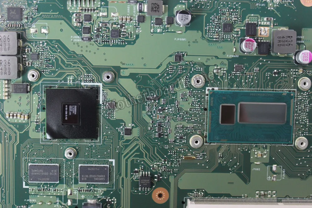  X751LD Motherboard I3-4010 GT820 For ASUS X751L K751L K751LN laptop Motherboard X751LD Mainboard X7