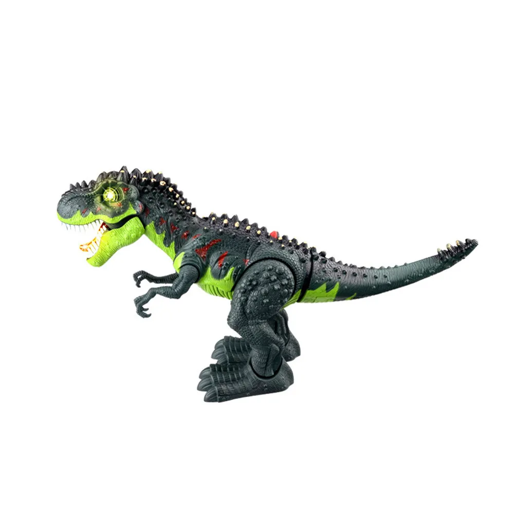 Детская игрушка для прогулок 30 см игрушечная Фигурка динозавра T Rex с подсветкой и
