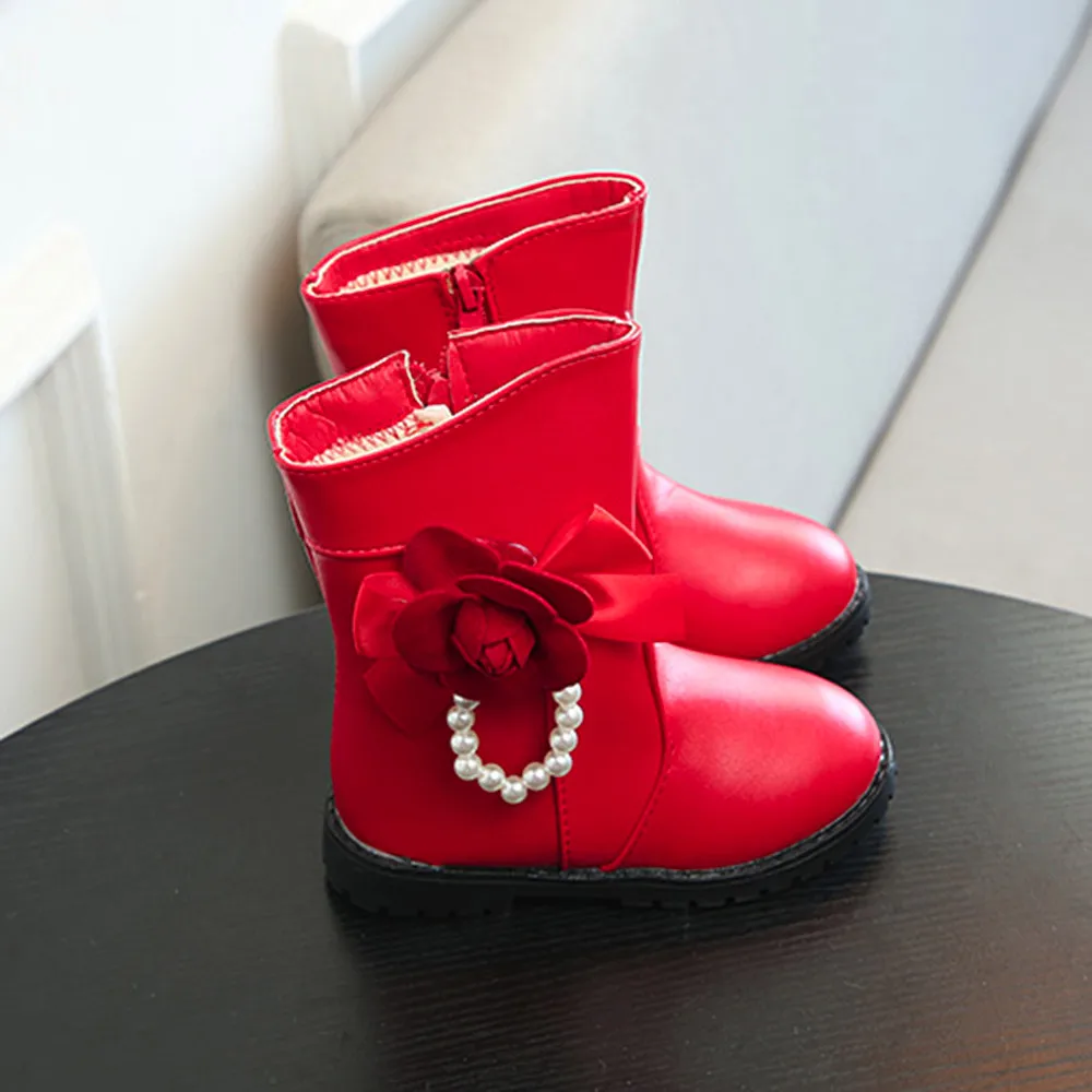 Лидер продаж; Новинка года; модные зимние Ботинки Martin на плоской подошве для маленьких девочек; ботинки для снежной погоды; нескользящая обувь для малышей