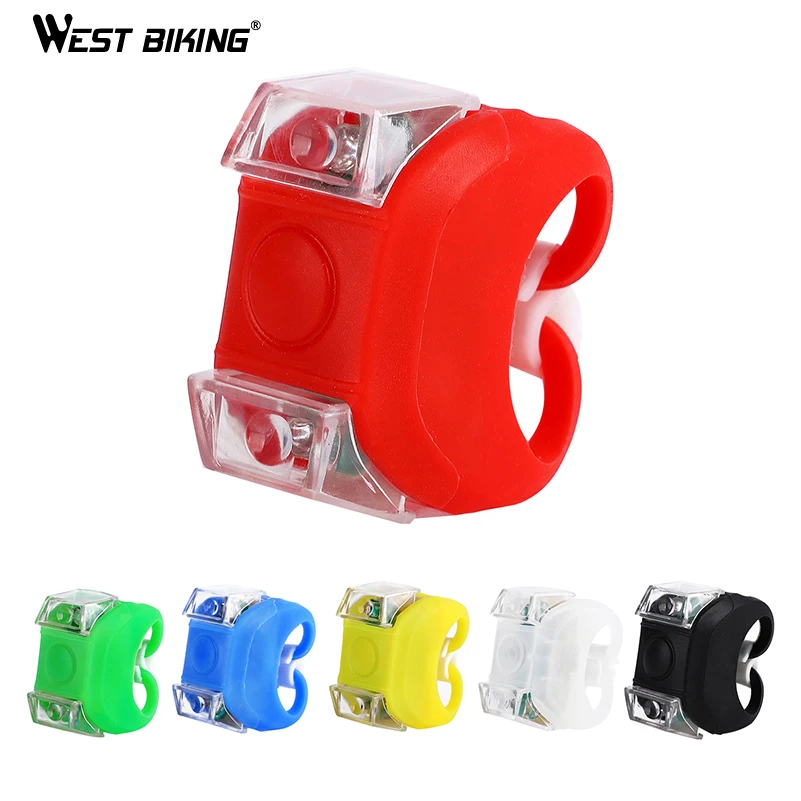 Perfect WEST BIKING Waterproof Silicone Bicycle Light Mini Cyling Front Light Warning Safety Rear Tail light Lamp Bike Taillight Lamp 0 Perfect WEST BIKING Waterproof Silicone Bicycle Light Mini Cyling Front Light Warning Safety Rear Tail light Lamp Bike Taillight Lamp 0