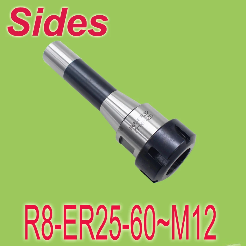 

Free Shipping R8 ER25 60mm M12 Metric Size Spring Collet Chuck CNC Milling Toolholder