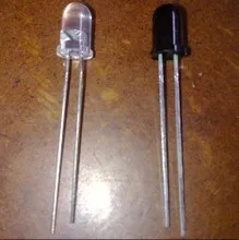 02-56 10 пар 3 мм инфракрасная передающая трубка излучающий Диод+ Инфракрасная трубка приемника каждый 10 шт