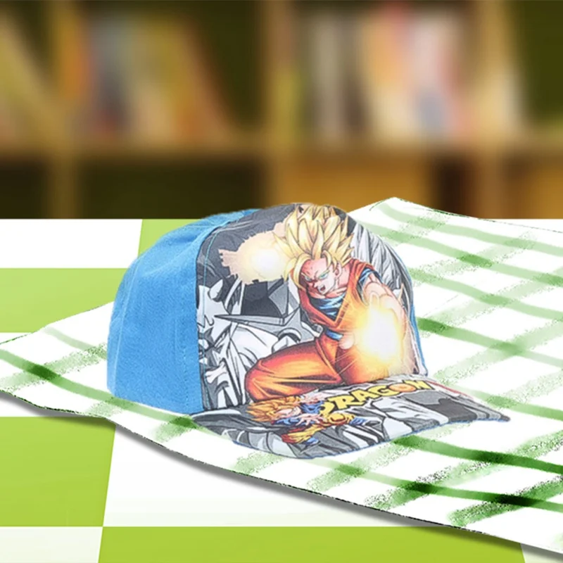 Бейсбол Кепки Сон Гоку Vegetto регулируемая хип-хоп Dragon Ball Snapback Hat Z Супер Saiyan для детей