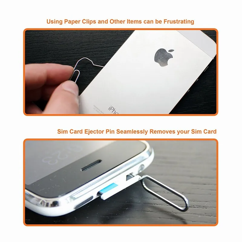 Извлечение лотка для sim-карты, Инструмент для извлечения ключа для iPhone Apple 6 6S 7 Plus huawei p8 lite P9 xiaomi redmi 4 pro note 3 Phone