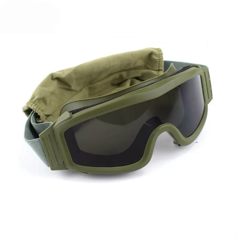  Hot Sale Tactical Paintball Airsoft Safety Ballistic Goggles Motorcycle Windproof Army Wargame Mili
