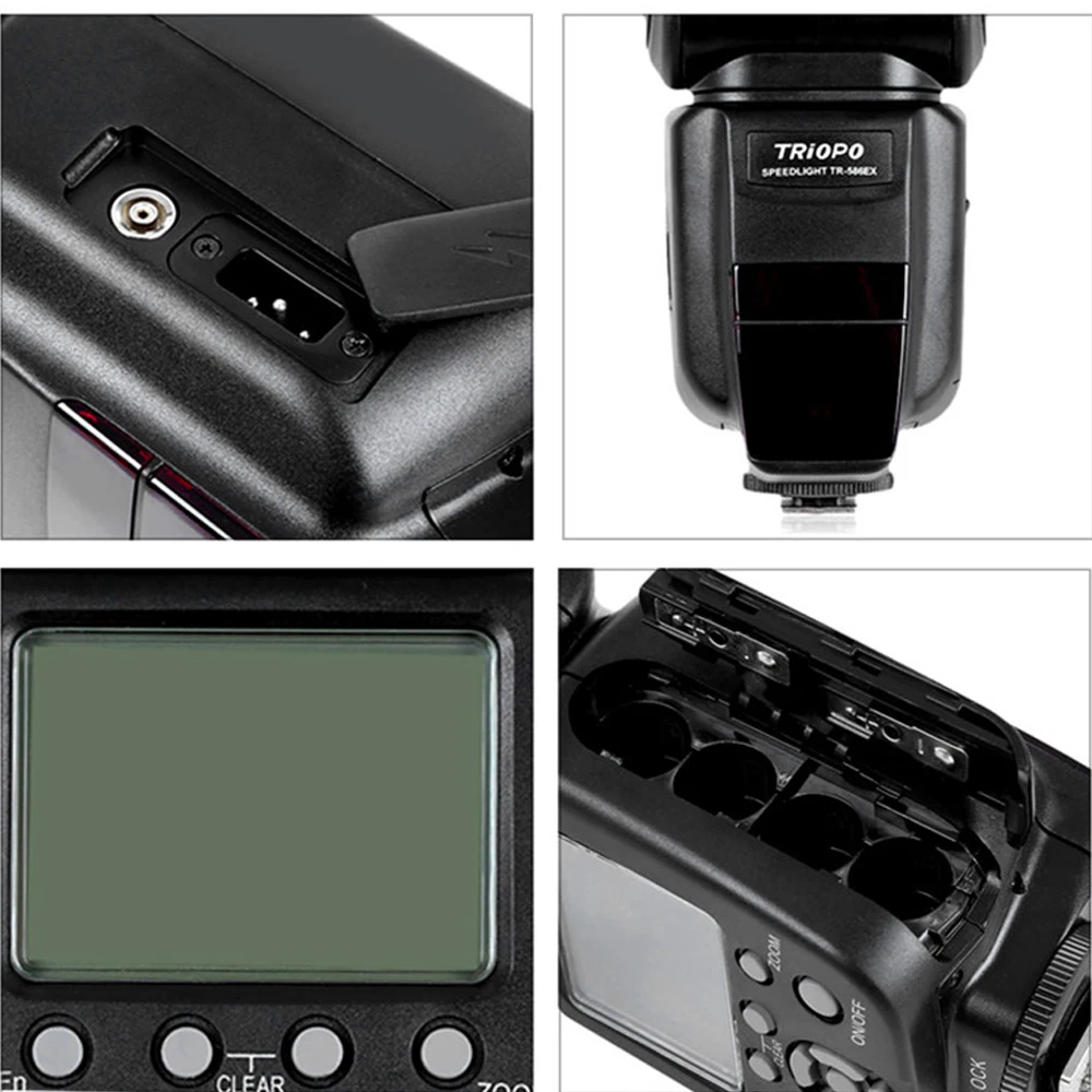 TRIOPO TR 586EX Беспроводная вспышка Speedlite TTL автоматическая для камеры SLR Nikon D7100 D7000 D5200