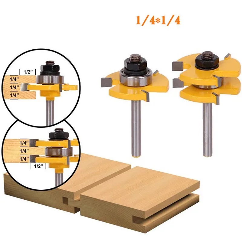 033 MPT Wood Router Bit Straight Mill Trimmer Cleaning Flush Trim Corner Round Cove Box Bits Tools Milling Cutter Woodworking Bit
