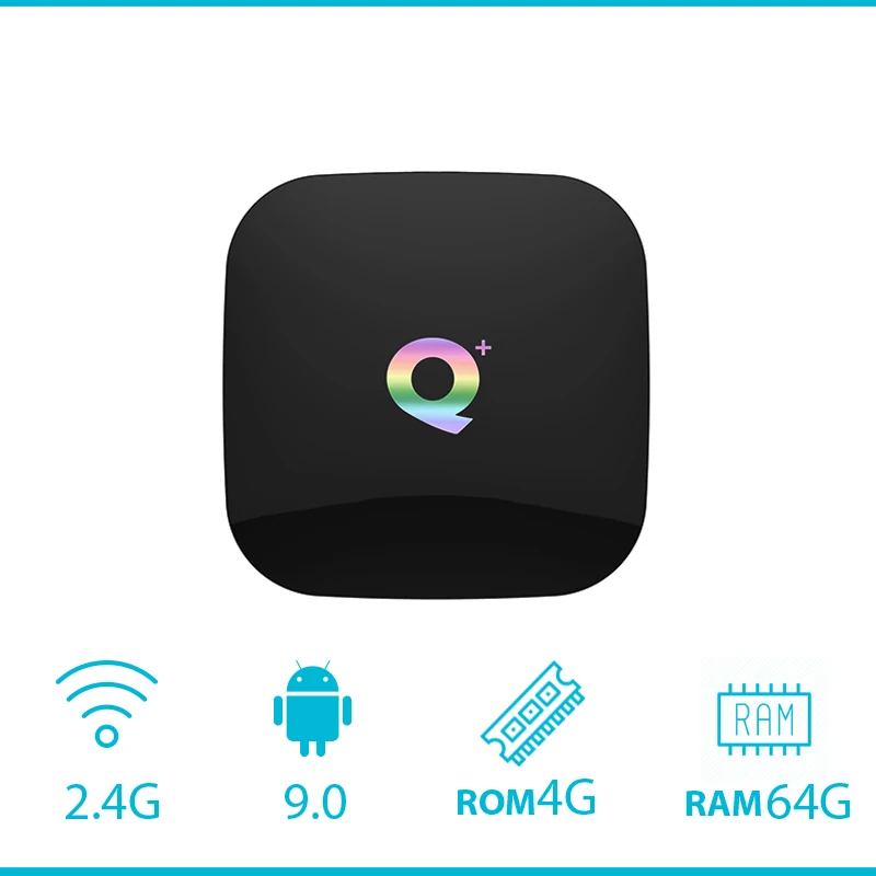 Android 9 0 Q Plus 4G64G Смарт ТВ приставка 6K 8 1 4GB32GB 64GB rom четырехъядерный H.265 USB3.0 2 4G WiFi PK X96 |