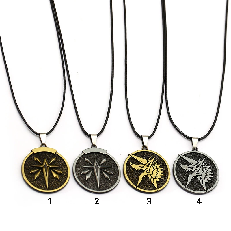 New Game Monster Hunter Online Necklace MHW Rape Chain World Guild