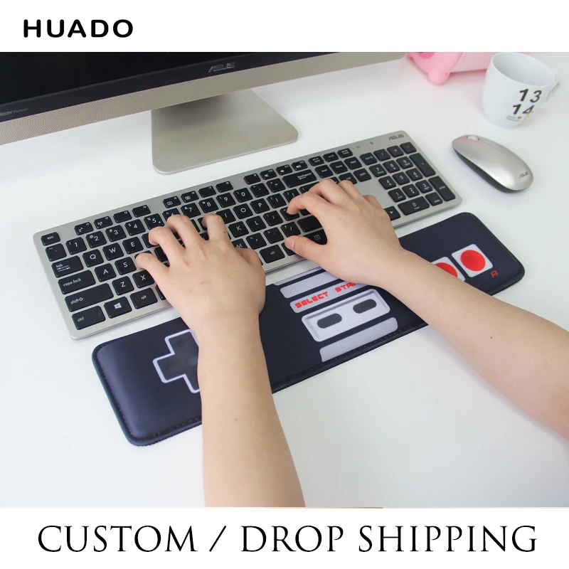 

Keyboard Wrist Rest Pad and Mouse Wrist Rest Support Mouse Pad Durable Comfortable Lightweight Ergonomic Support mat