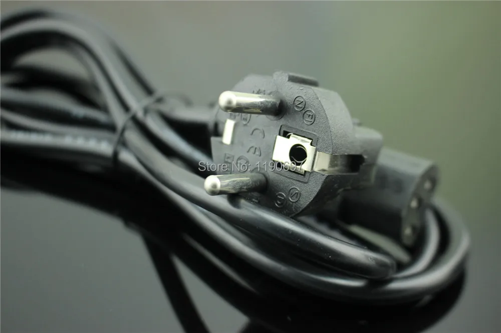 AC Power Cord cable lead Adapter EU US UK AU Plug 10A 250V 1 8M 3C