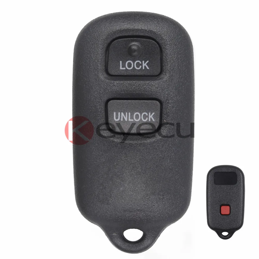 KEYECU 2013 Newest Item REPLACEMENT TOYOTA HIGHLANDER KEYLESS REMOTE