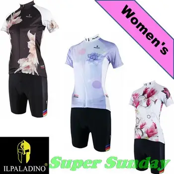 

Paladin Women's Cycling Jersey Summer Cycling Wear Set Short Sleeve Bike Women's Jerseys Bicycle Racing Suits Free Shipping