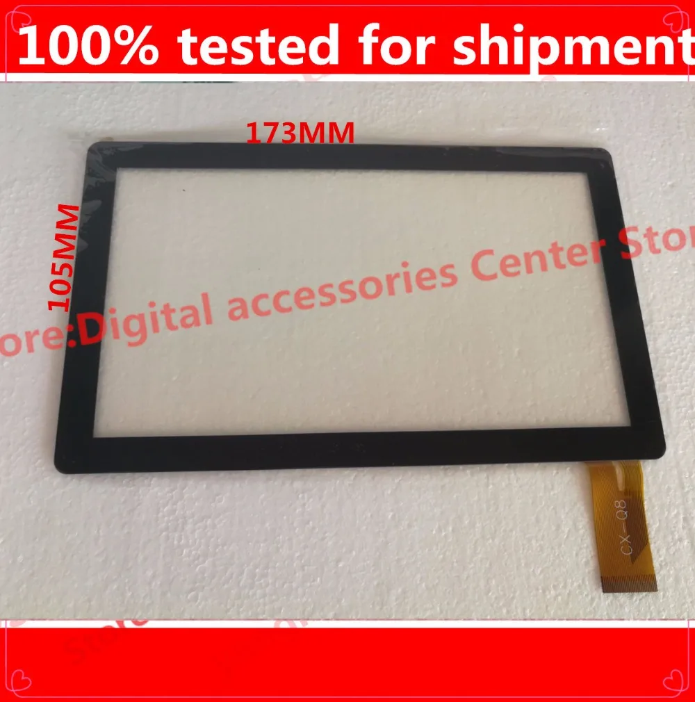 

HZ Black New 7'' inch Tablet Capacitive Touch Screen Replacement For CX-Q8 Digitizer External screen Sensor Free Shipping