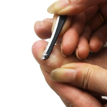 Профессиональный скребковый нож из нержавеющей стали для педикюра маникюрный специальный ножик для удаления омертвевшей кожи Уход за ногами для красоты инструмент