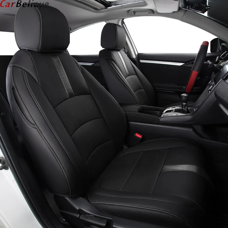 

Car Believe car leather seat cover For Porsche Cayenne 955 957 958 Macan accessories covers for car seats