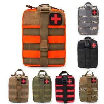 

Outdoor EMT Molle Tactical Pouch Bag Emergency First Aid Kit Bag Travel Camping Hiking Climbing Medical Kits Bags Waist Pack