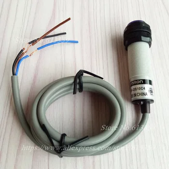 

5PCS Omron E3F-DS10C4 NPN NO M18 Photoelectric Switch Sensor DC 3 Wire 10-30V 10cm Diffuse Type