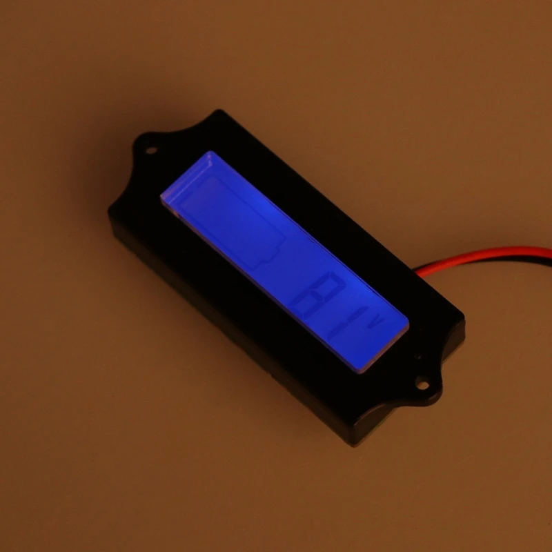 8-70 в синий ЖК-дисплей свинцово-кислотная литиевая батарея Емкость Цифровой Тестер электрический детектор количества