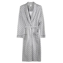 Геометрические узоры повседневные спальные халаты мужские длинные кимоно весенние элегантные удобные домашние халаты юката Мужская домашняя одежда для мужчин