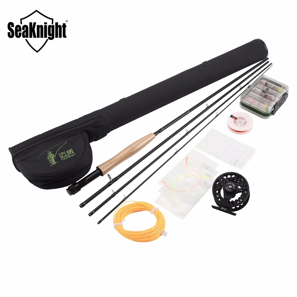 MAXWAY Fly Fishing Rods 5/6 Carbon Fly Fishing Gear Bag Fly Fishing